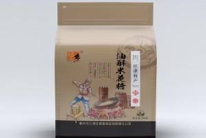 快猫回家网站的入口包装：漂亮的米花糖包装袋大气上档次